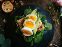 Spicy Asian Salad with Avocado Dressing
